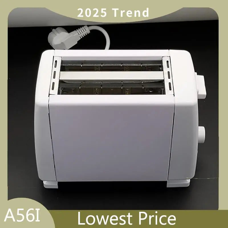 ABDD Electric Toaster Oven Household Electric Automatic Bread Baking Maker Breakfast Machine Toast Sandwich Grill Oven 2 Slices