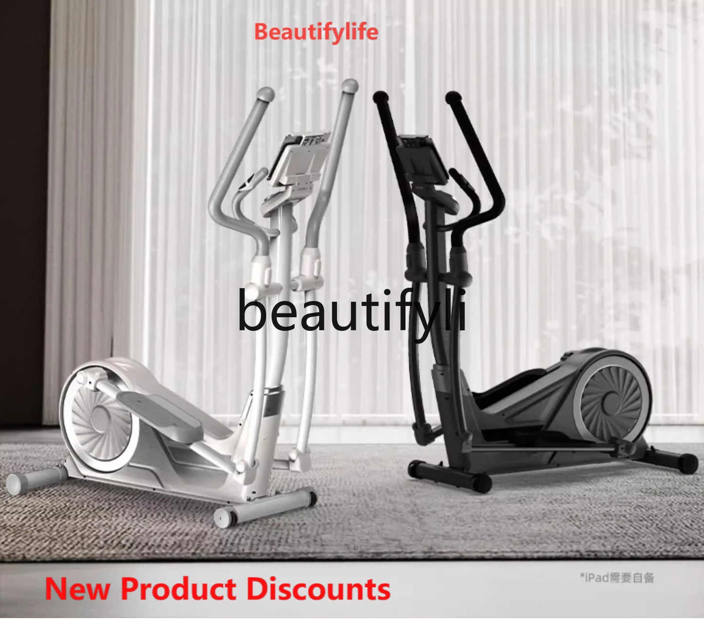 A49 Elliptical Machine Home Smart Treadmill Fitness Equipment Exercise Small Silent Elliptical Trainer