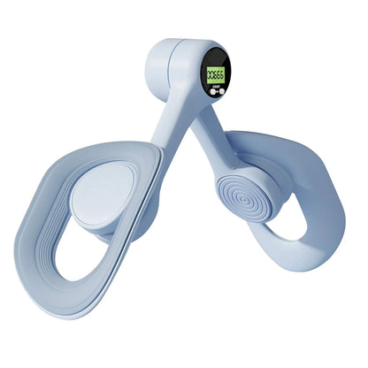 Thigh Master with Counter Pelvic Floor Muscle Trainer Portable Women Inner Thigh Leg Hip Exerciser Toner Home Fitness Equipment