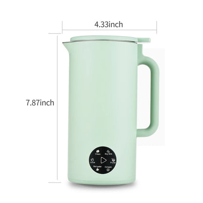 350mL Electric Juicer Multifunctional Soymilk Maker Food Blender Soy Milk Machine with Stainless Steel Blade MultiCooker Mixer