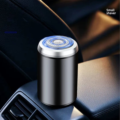 Small Electric Shaver Waterproof Mustache Shaver USB Rechargeable Trimmer Wet and Dry Shaver for Mustache Facial Hair Trimming