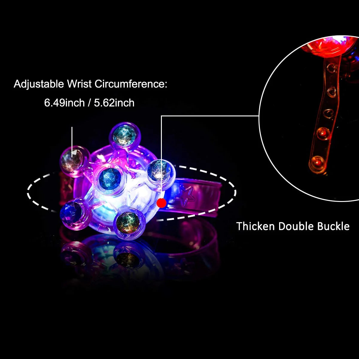 Glow in the Dark 70 Pack Light up Toys Party Favors for Kids and Adults