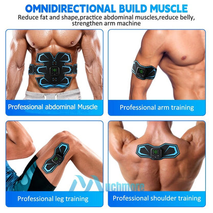 EMS Abdominal Muscle Core Toning Trainer ABS Electric Stimulator Fitness Belt