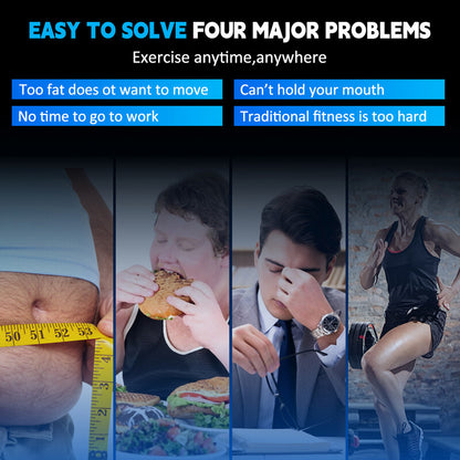 EMS Abdominal Muscle Core Toning Trainer ABS Electric Stimulator Fitness Belt