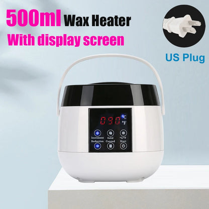 Wax Heater for Hair Removal Waxing Warmer Dipping Pot Wax Melting Machine Depilation Paraffin Warmer